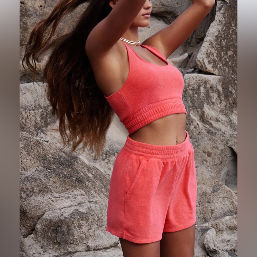 Z Supply Terry Cloth Vacy Loop Two Piece Set